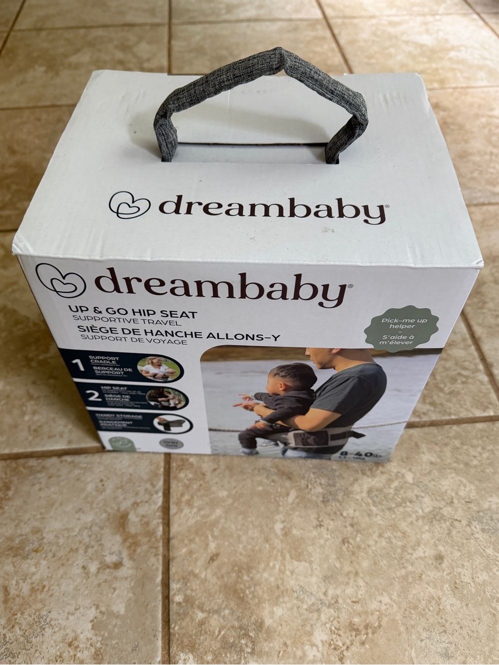 Dream baby Hip Carrier in Grey
